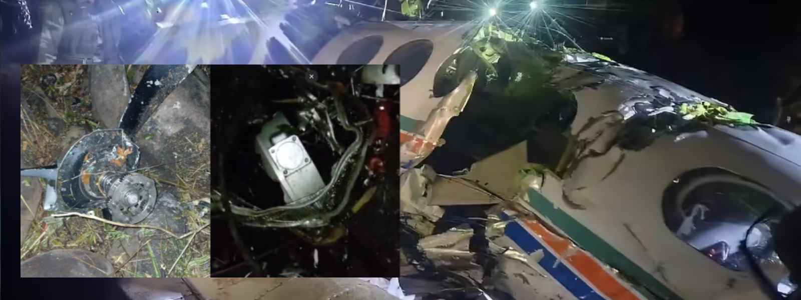 ඉන්දියාවේ ගුවන් ගිලන් රථ අනතුරකින් 7ක් මරුට.